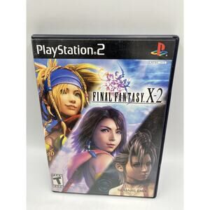 PS2 Playstation 2 Game Final Fantasy X-2 Video Game CIB Complete Tested